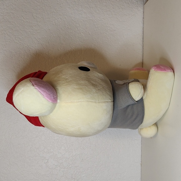 GS9056 Korilakkuma T-Shirt Plush Bear with Red Hat 14 IN - Picture 4 of 7